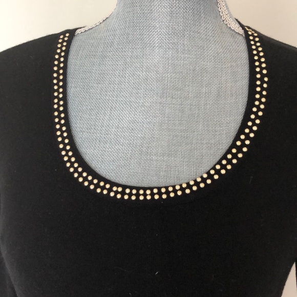 Tommy Hilfiger black dress with studded design. - Picture 4 of 8